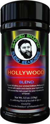 Bearded Butcher Hollywood-5.5OZ Seasoning, Hollywood Blend, 5.5 oz